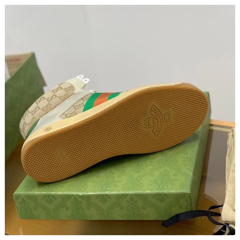Gucci High-top Distressed sneakers,GUCCI SNEAKERS,High quality Free shipping