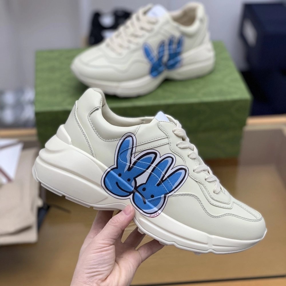 Gucci Retro Clunky Sneaker,GUCCI SNEAKERS,High quality Free shipping