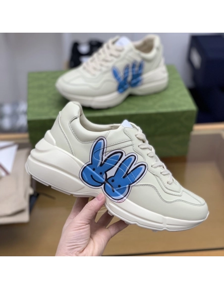 Gucci Retro Clunky Sneaker,GUCCI SNEAKERS,High quality Free shipping