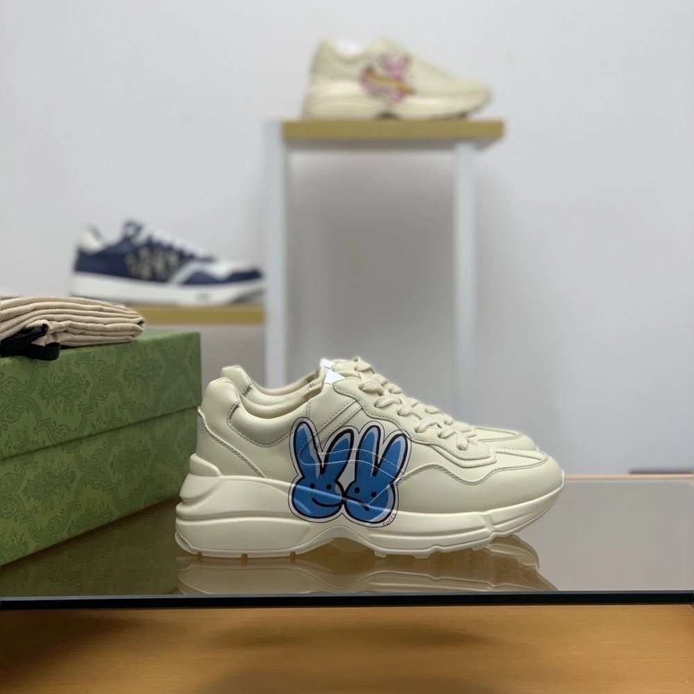 Gucci Retro Clunky Sneaker,GUCCI SNEAKERS,High quality Free shipping