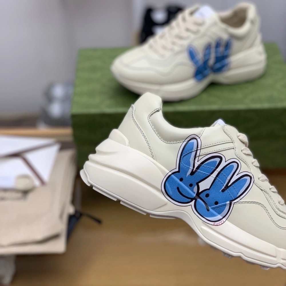 Gucci Retro Clunky Sneaker,GUCCI SNEAKERS,High quality Free shipping