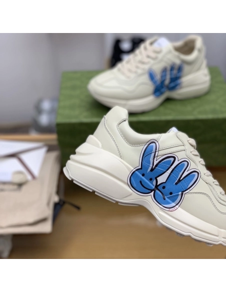 Gucci Retro Clunky Sneaker,GUCCI SNEAKERS,High quality Free shipping