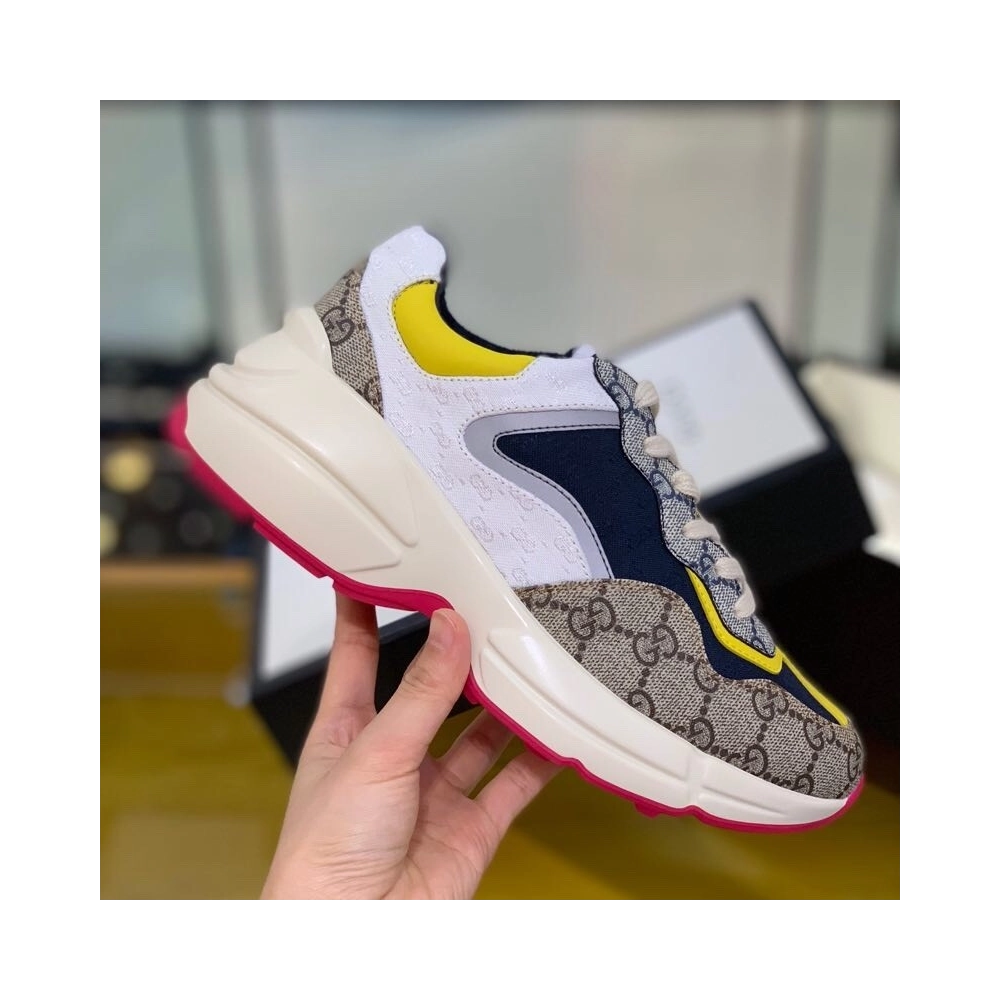 Gucci Retro Clunky Sneaker,GUCCI SNEAKERS,High quality Free shipping