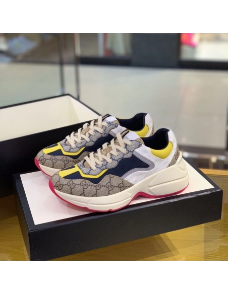 Gucci Retro Clunky Sneaker,GUCCI SNEAKERS,High quality Free shipping