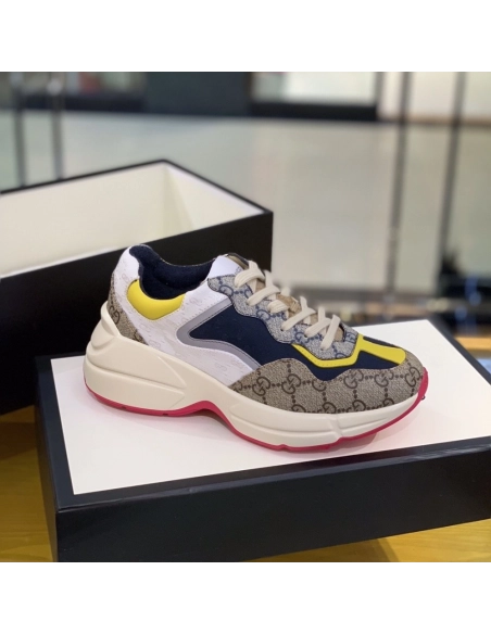Gucci Retro Clunky Sneaker,GUCCI SNEAKERS,High quality Free shipping