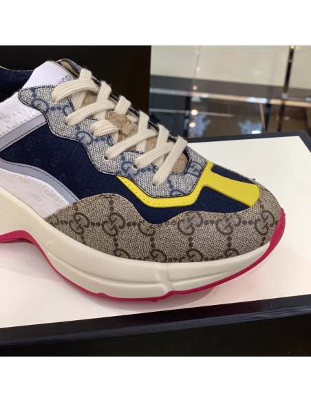 Gucci Retro Clunky Sneaker,GUCCI SNEAKERS,High quality Free shipping