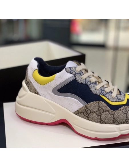 Gucci Retro Clunky Sneaker,GUCCI SNEAKERS,High quality Free shipping