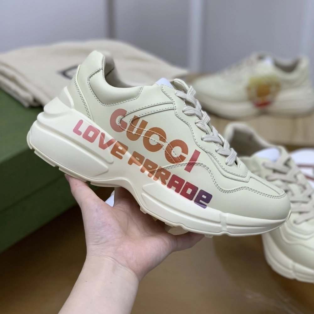 Gucci Retro Clunky Sneaker,GUCCI SNEAKERS,High quality Free shipping