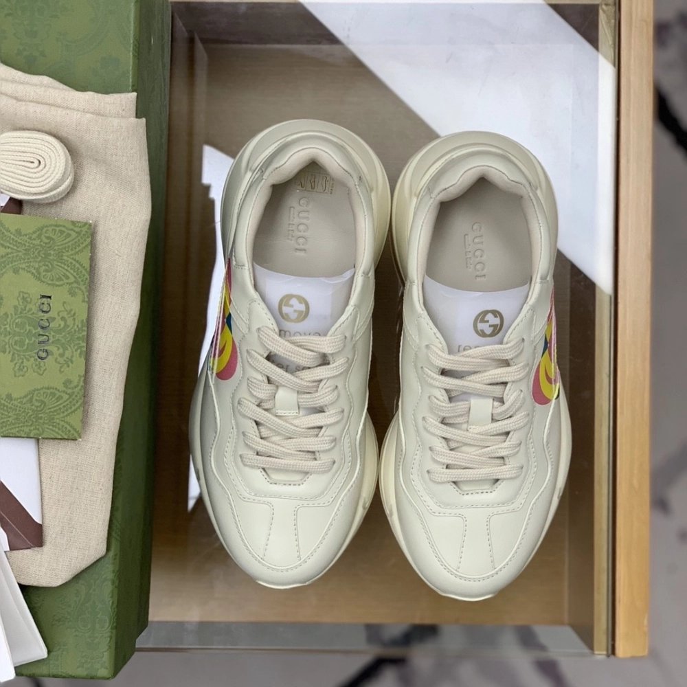 Gucci Retro Clunky Sneaker,GUCCI SNEAKERS,High quality Free shipping