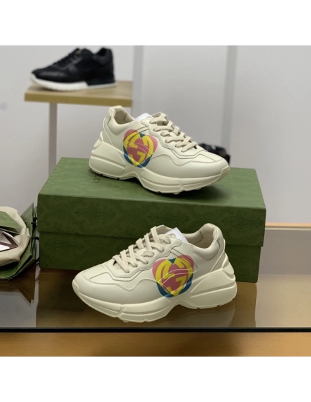 Gucci Retro Clunky Sneaker,GUCCI SNEAKERS,High quality Free shipping