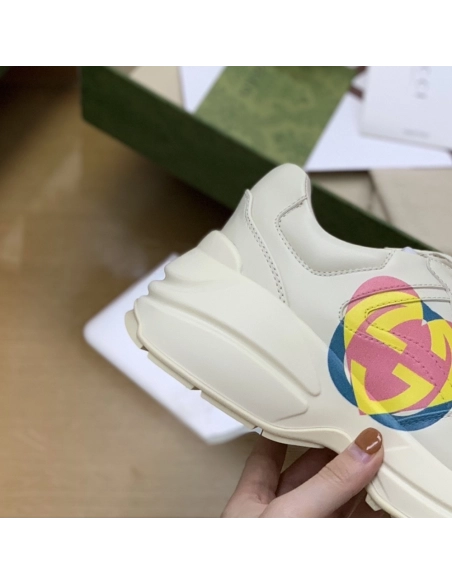 Gucci Retro Clunky Sneaker,GUCCI SNEAKERS,High quality Free shipping
