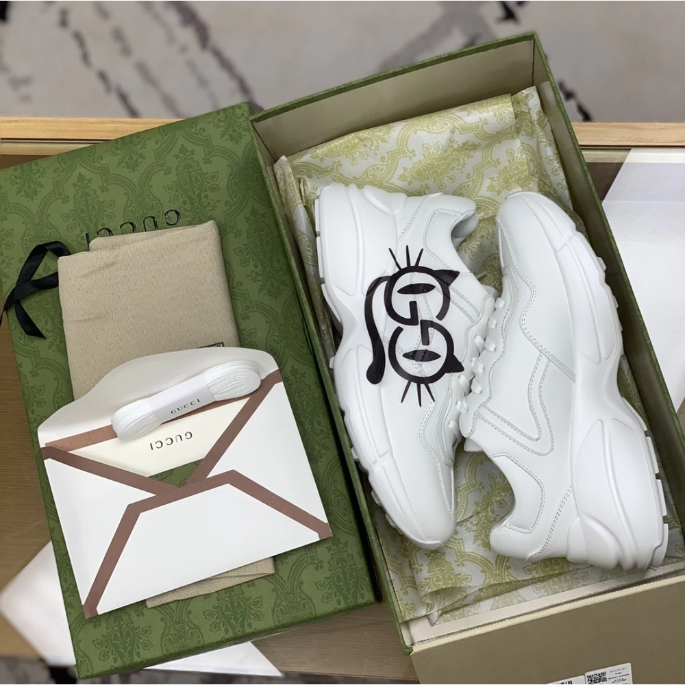 Gucci Retro Clunky Sneaker,GUCCI SNEAKERS,High quality Free shipping