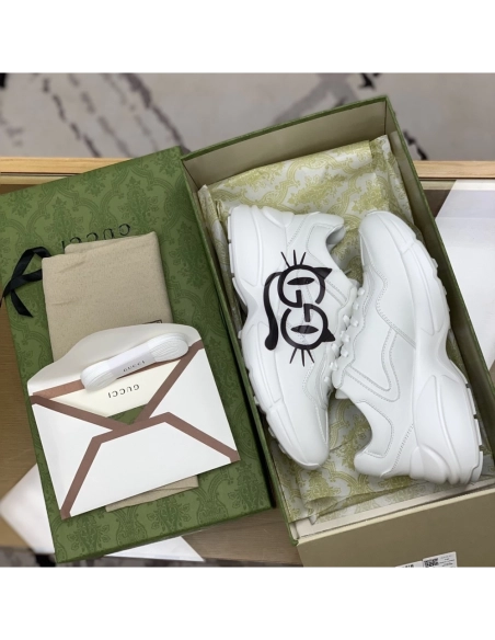 Gucci Retro Clunky Sneaker,GUCCI SNEAKERS,High quality Free shipping