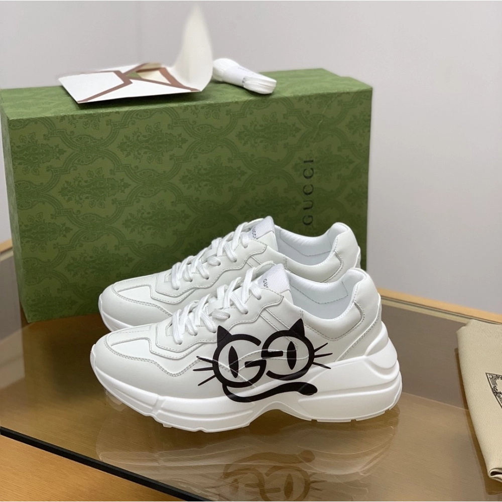 Gucci Retro Clunky Sneaker,GUCCI SNEAKERS,High quality Free shipping