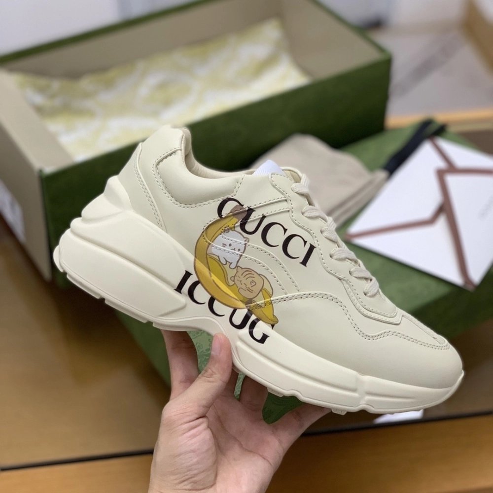 Gucci Retro Clunky Sneaker,GUCCI SNEAKERS,High quality Free shipping