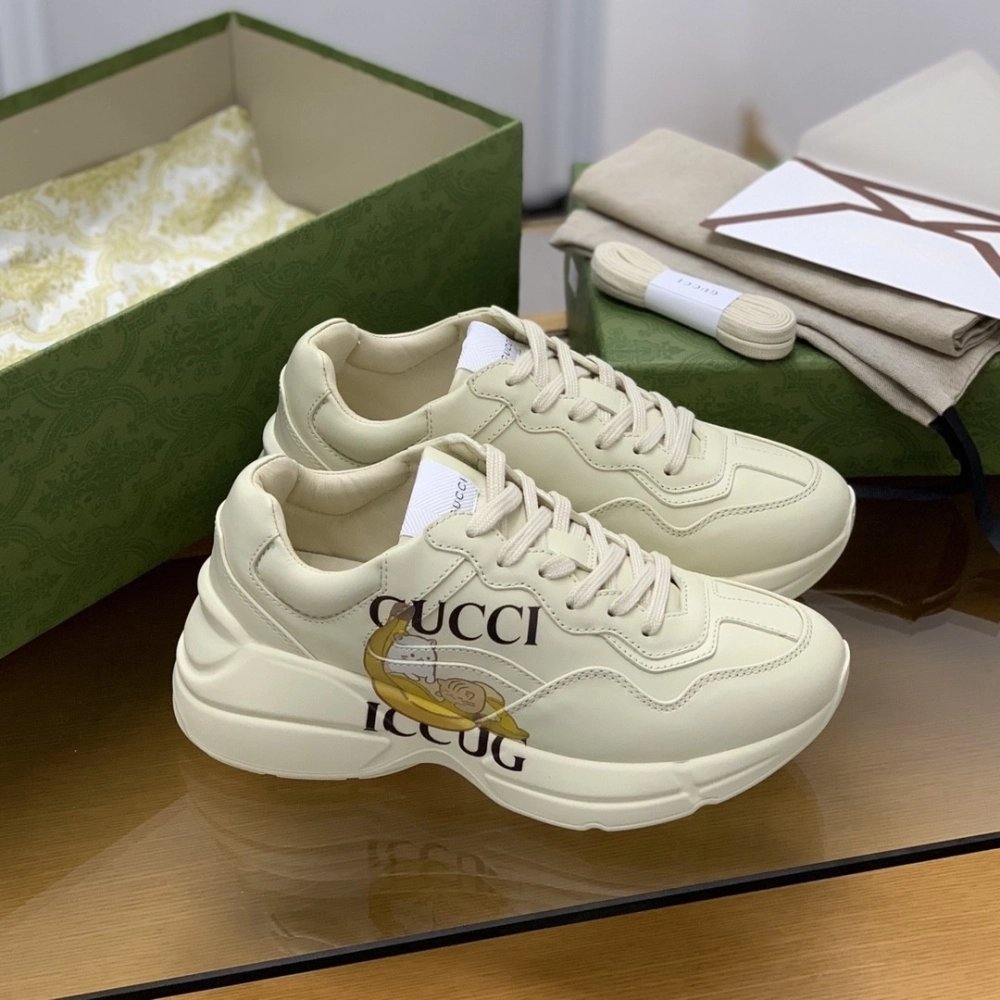 Gucci Retro Clunky Sneaker,GUCCI SNEAKERS,High quality Free shipping
