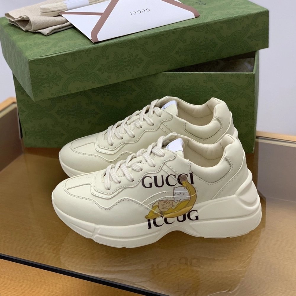 Gucci Retro Clunky Sneaker,GUCCI SNEAKERS,High quality Free shipping