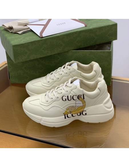 Gucci Retro Clunky Sneaker,GUCCI SNEAKERS,High quality Free shipping