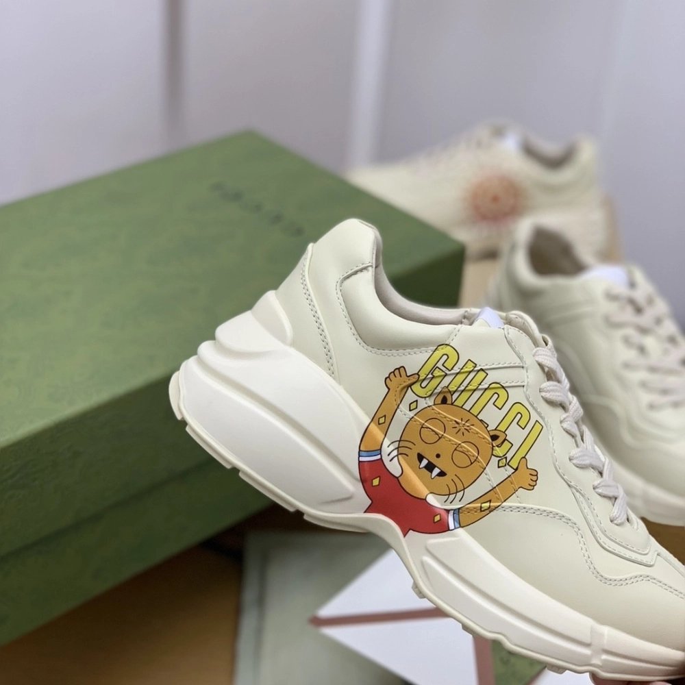 Gucci Retro Clunky Sneaker,GUCCI SNEAKERS,High quality Free shipping