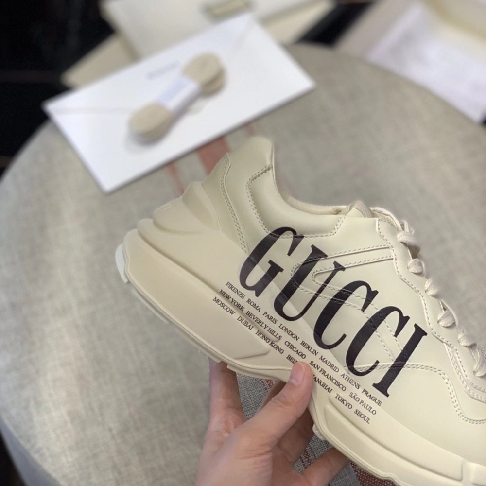 Gucci Retro Clunky Sneaker,GUCCI SNEAKERS,High quality Free shipping