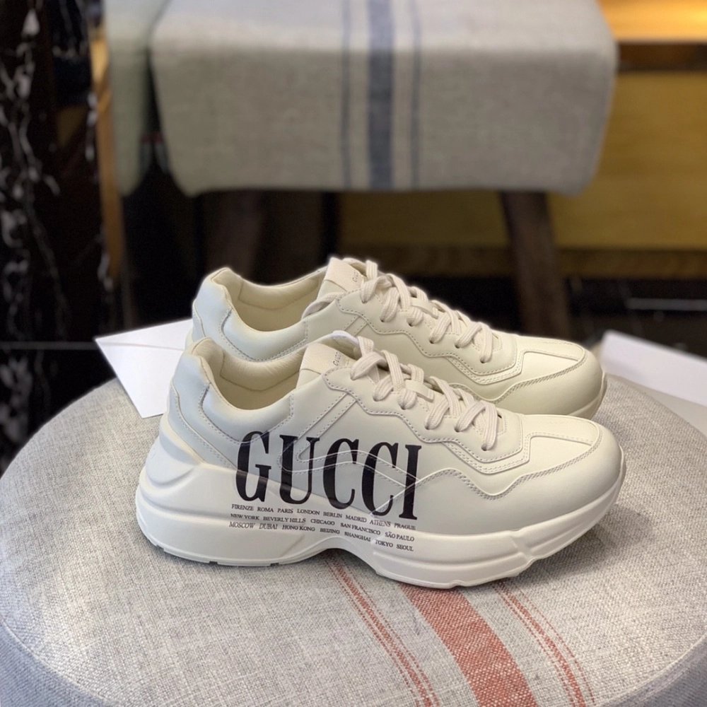 Gucci Retro Clunky Sneaker,GUCCI SNEAKERS,High quality Free shipping
