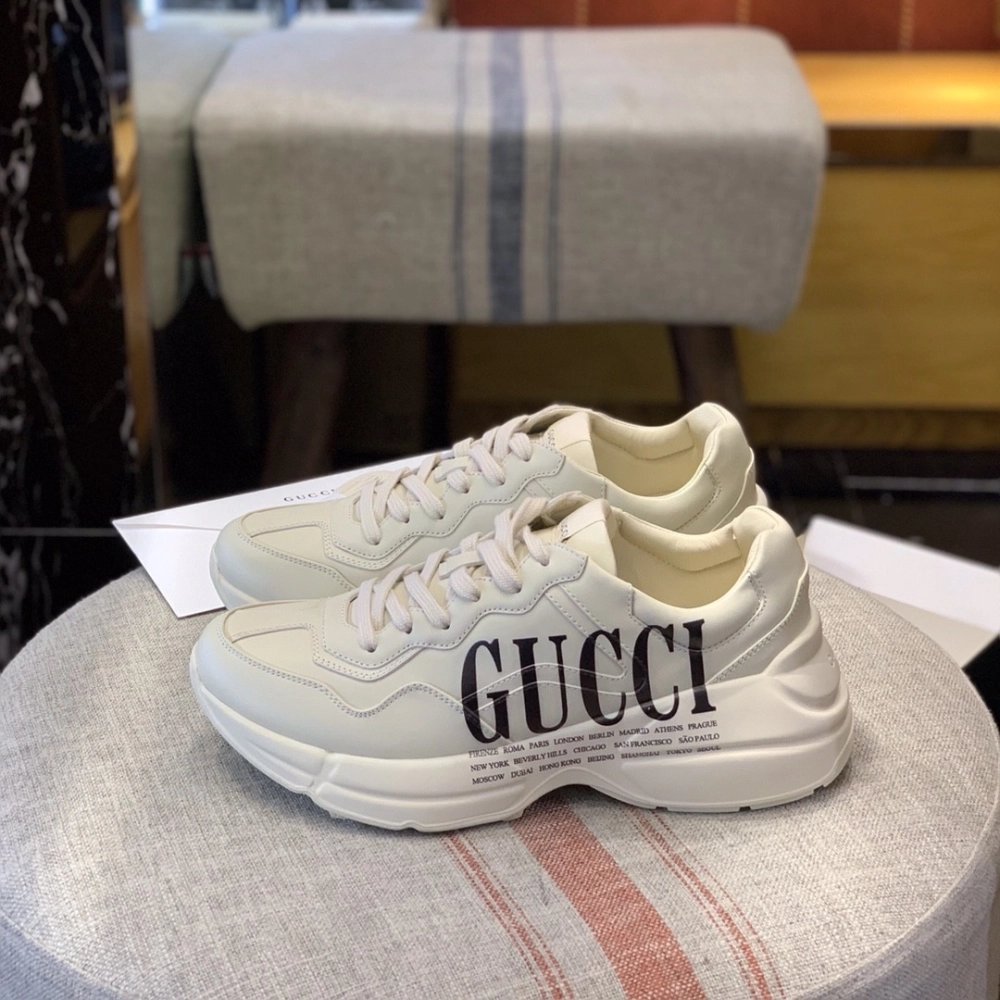Gucci Retro Clunky Sneaker,GUCCI SNEAKERS,High quality Free shipping