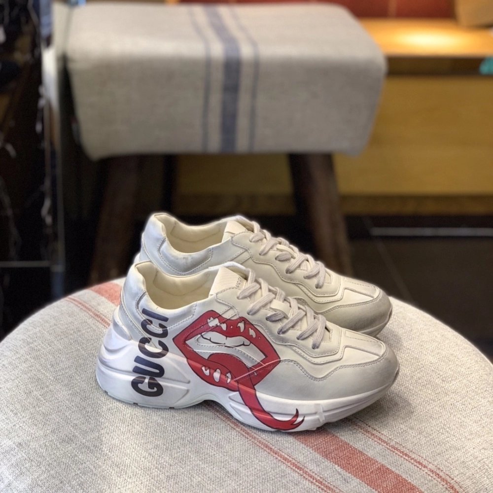 Gucci Retro Clunky Sneaker,GUCCI SNEAKERS,High quality Free shipping