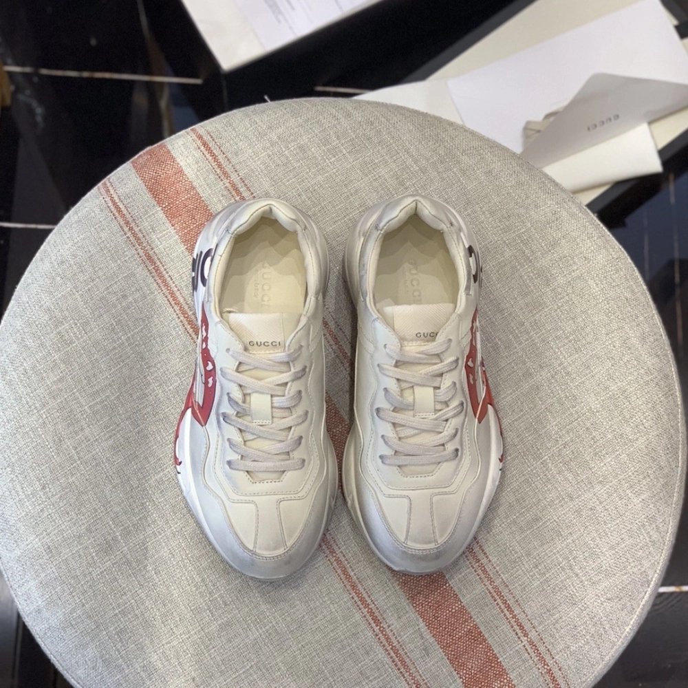 Gucci Retro Clunky Sneaker,GUCCI SNEAKERS,High quality Free shipping