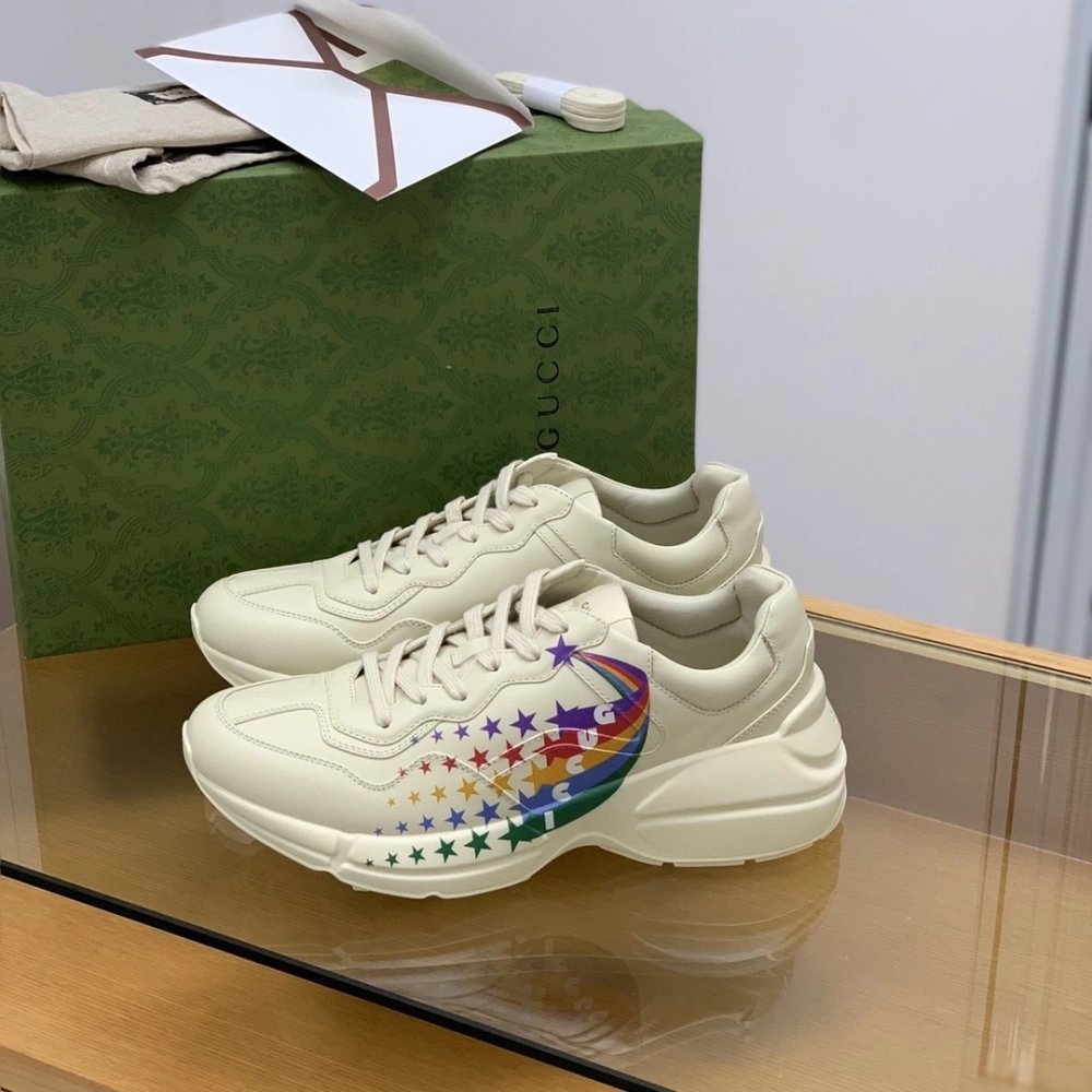 Gucci Retro Clunky Sneaker,GUCCI SNEAKERS,High quality Free shipping