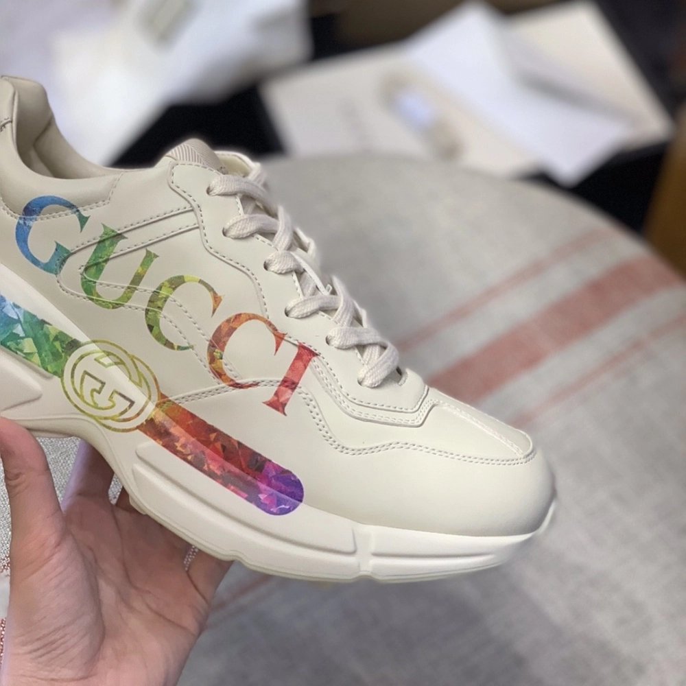 Gucci Retro Clunky Sneaker,GUCCI SNEAKERS,High quality Free shipping
