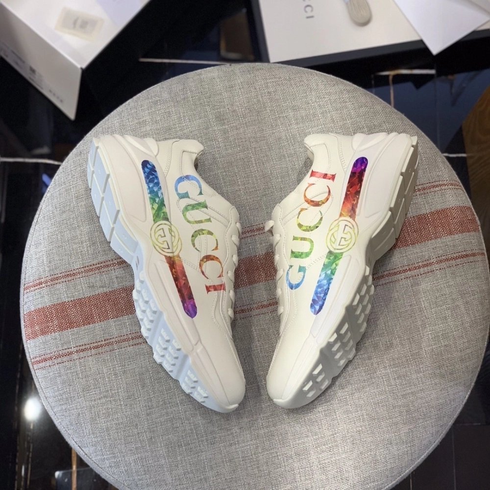 Gucci Retro Clunky Sneaker,GUCCI SNEAKERS,High quality Free shipping