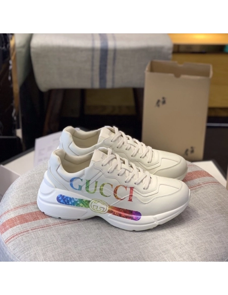 Gucci Retro Clunky Sneaker,GUCCI SNEAKERS,High quality Free shipping