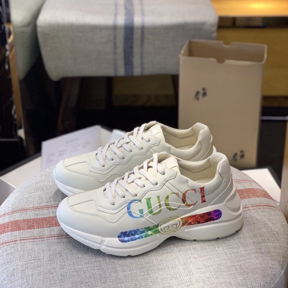 Gucci Retro Clunky Sneaker,GUCCI SNEAKERS,High quality Free shipping