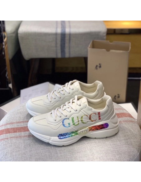 Gucci Retro Clunky Sneaker,GUCCI SNEAKERS,High quality Free shipping