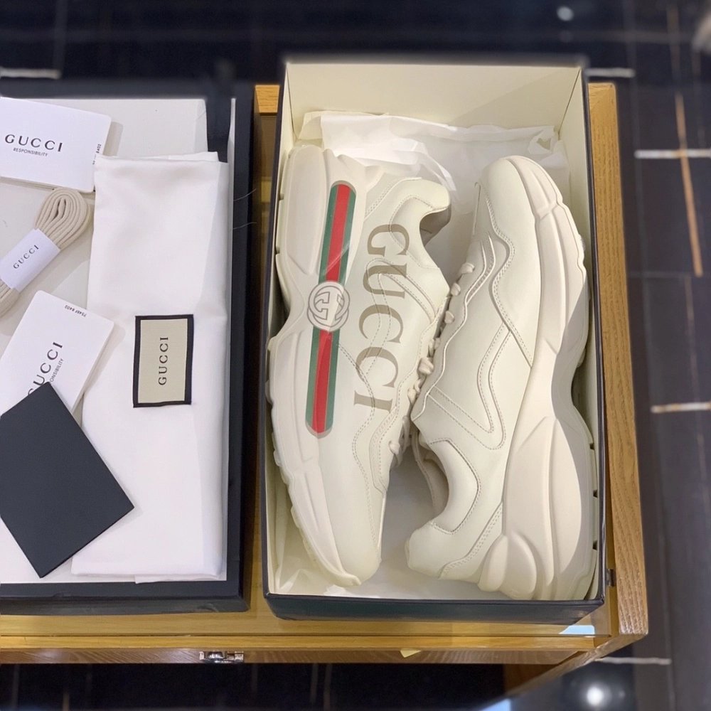Gucci Retro Clunky Sneaker,GUCCI SNEAKERS,High quality Free shipping