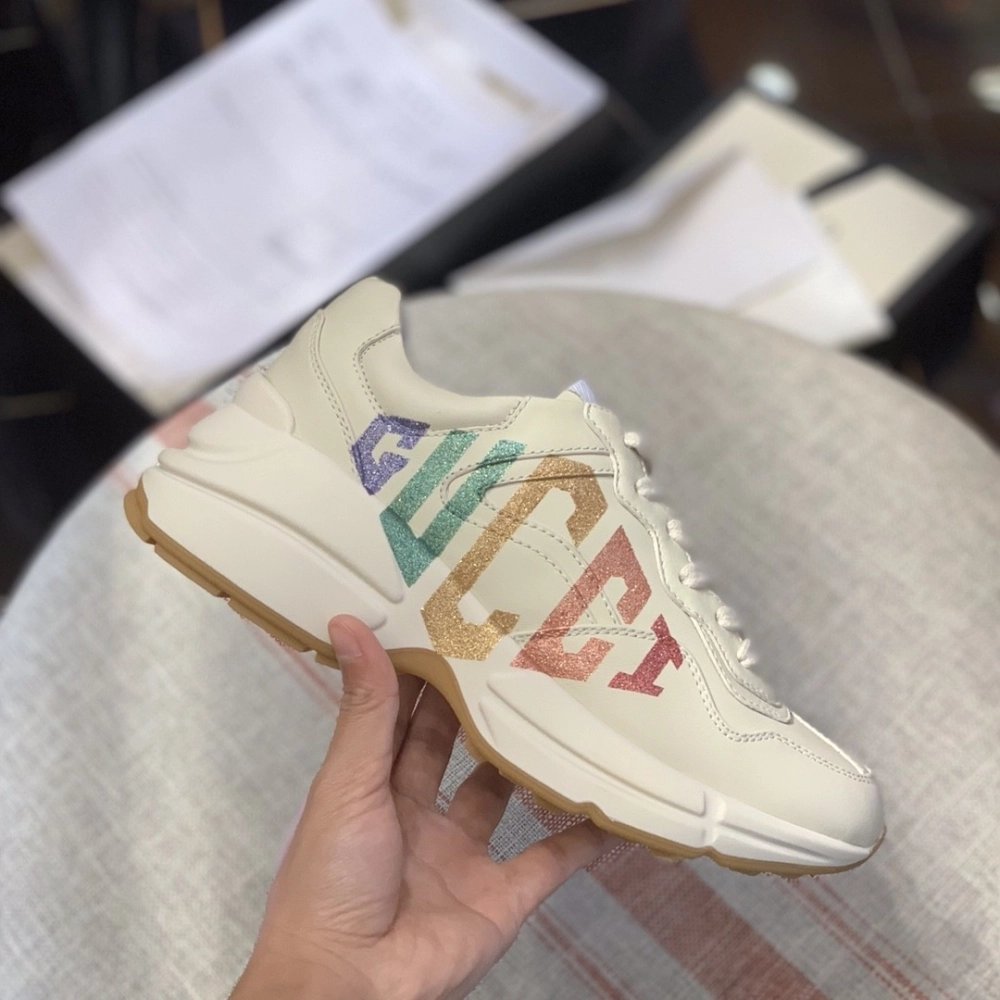 Gucci Retro Clunky Sneaker,GUCCI SNEAKERS,High quality Free shipping
