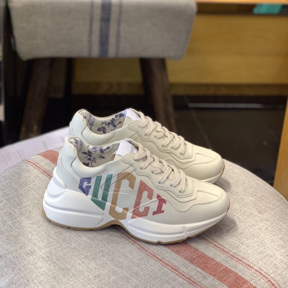 Gucci Retro Clunky Sneaker,GUCCI SNEAKERS,High quality Free shipping