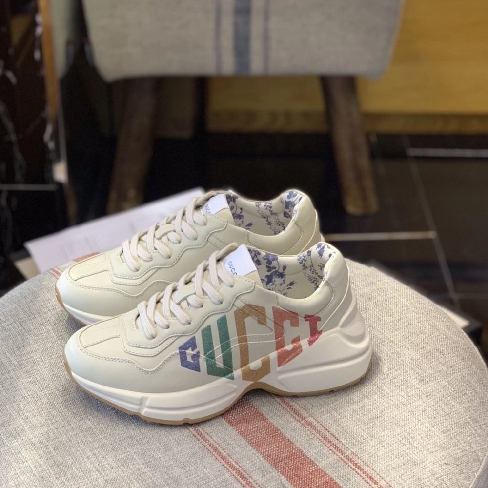 Gucci Retro Clunky Sneaker,GUCCI SNEAKERS,High quality Free shipping