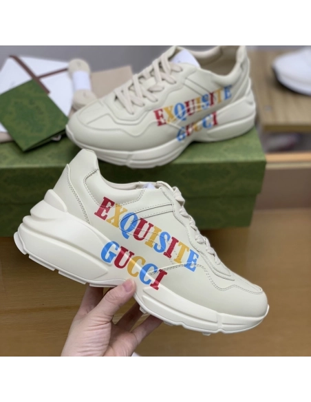 Gucci Retro Clunky Sneaker,GUCCI SNEAKERS,High quality Free shipping
