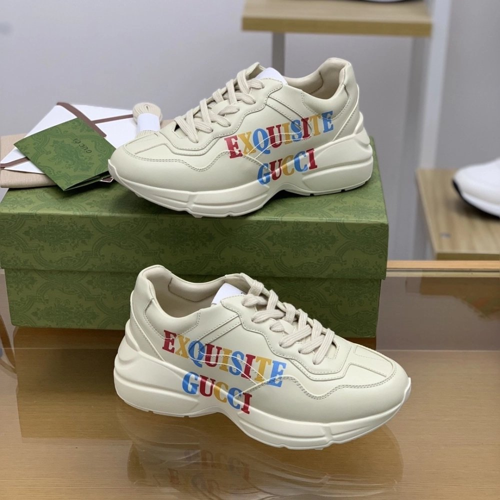 Gucci Retro Clunky Sneaker,GUCCI SNEAKERS,High quality Free shipping