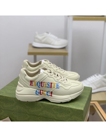 Gucci Retro Clunky Sneaker,GUCCI SNEAKERS,High quality Free shipping