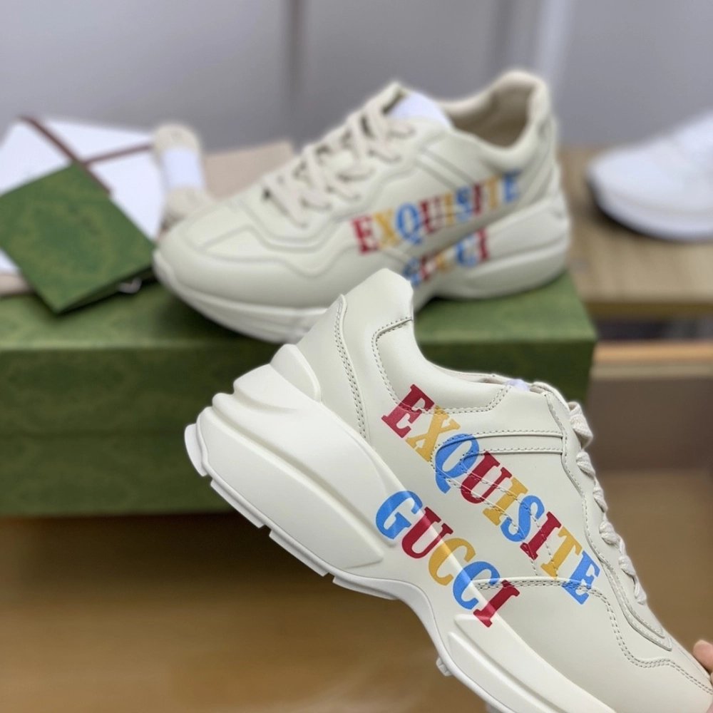 Gucci Retro Clunky Sneaker,GUCCI SNEAKERS,High quality Free shipping