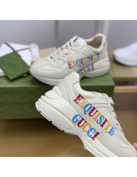 Gucci Retro Clunky Sneaker,GUCCI SNEAKERS,High quality Free shipping