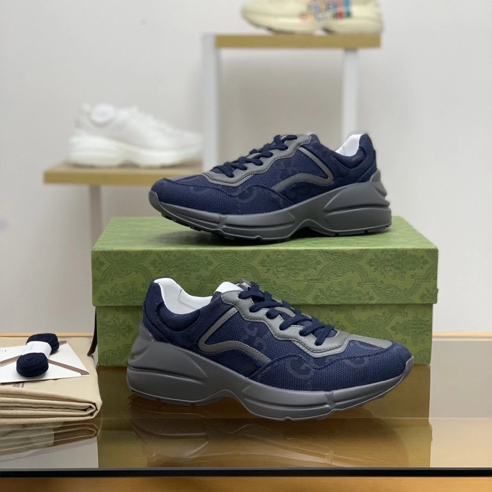 Gucci Retro Clunky Sneaker,GUCCI SNEAKERS,High quality Free shipping