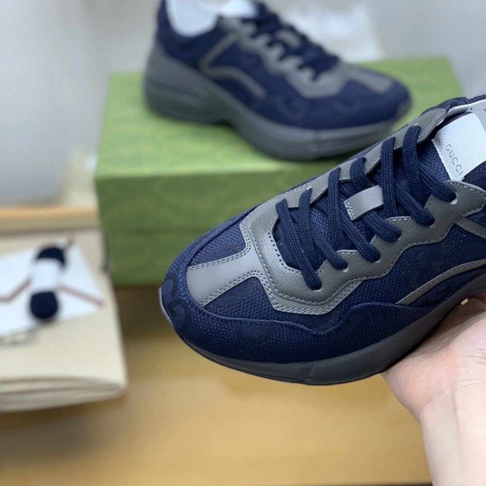 Gucci Retro Clunky Sneaker,GUCCI SNEAKERS,High quality Free shipping