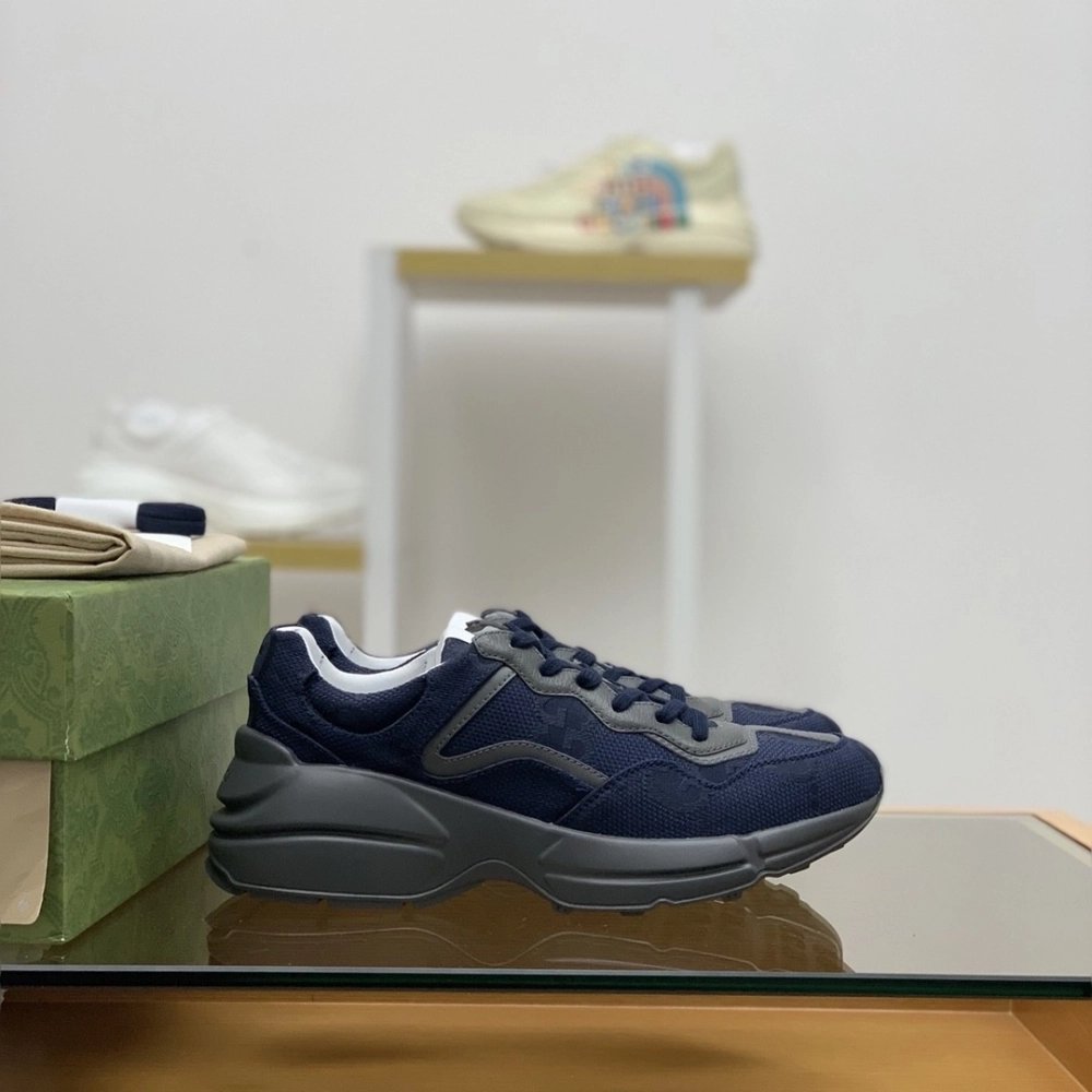 Gucci Retro Clunky Sneaker,GUCCI SNEAKERS,High quality Free shipping