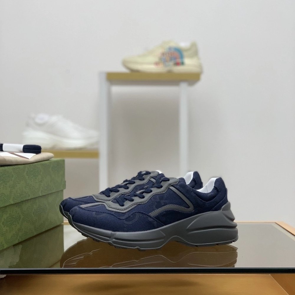 Gucci Retro Clunky Sneaker,GUCCI SNEAKERS,High quality Free shipping