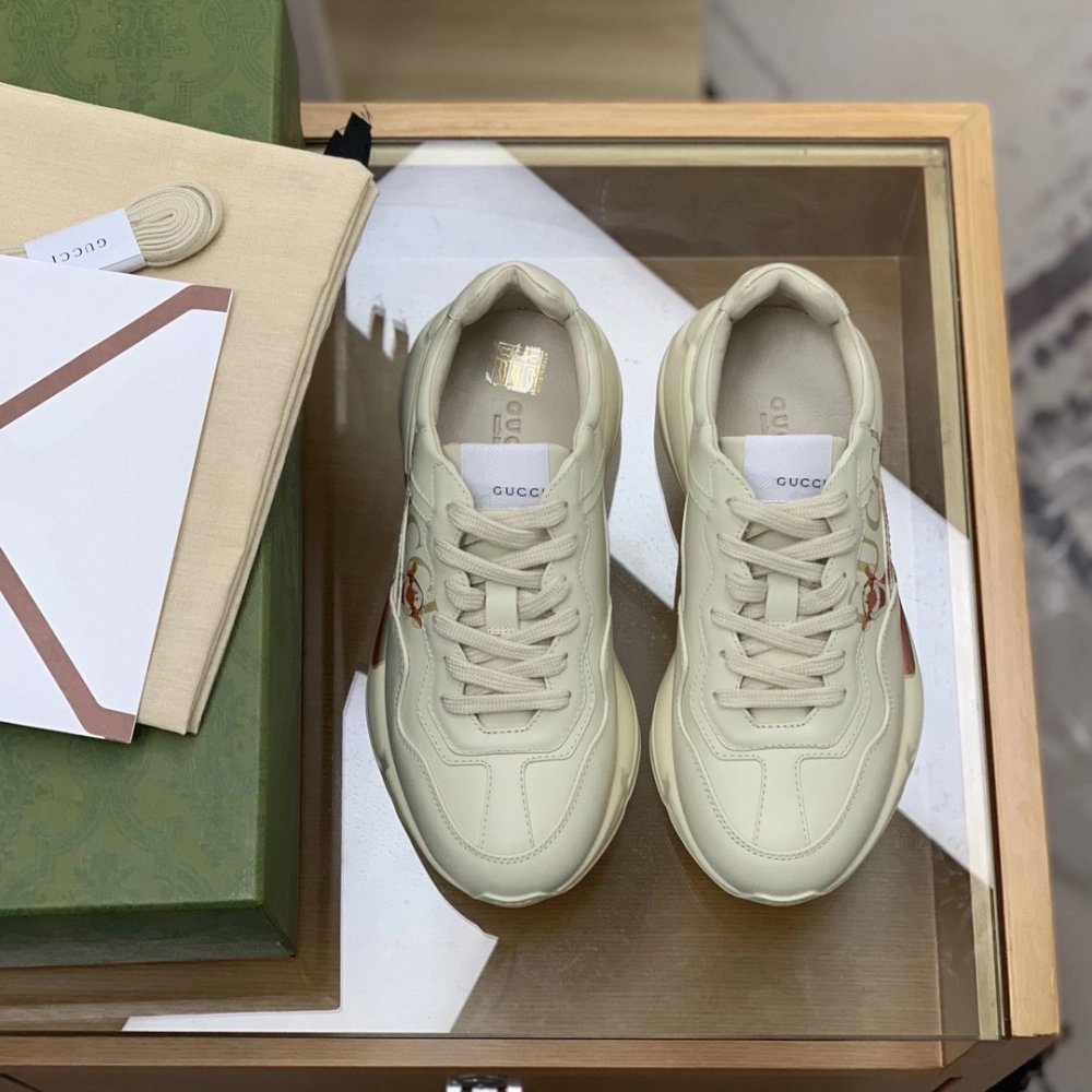 Gucci Retro Clunky Sneaker,GUCCI SNEAKERS,High quality Free shipping
