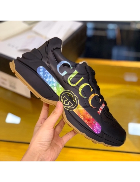 Gucci Retro Clunky Sneaker,GUCCI SNEAKERS,High quality Free shipping
