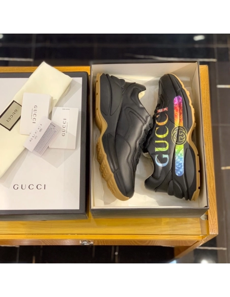 Gucci Retro Clunky Sneaker,GUCCI SNEAKERS,High quality Free shipping